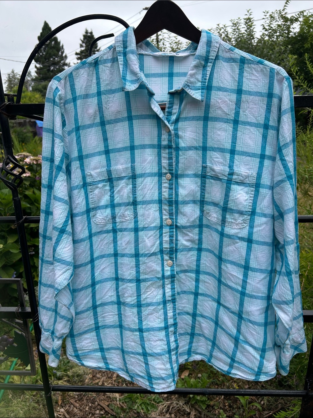 Riders by Lee all cotton long sleeve shirt size 1X